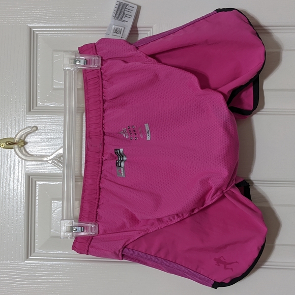 Adidas Aktiv Against Cancer Shorts Pink Womens Breast Cancer Awareness Climalite - Picture 11 of 11